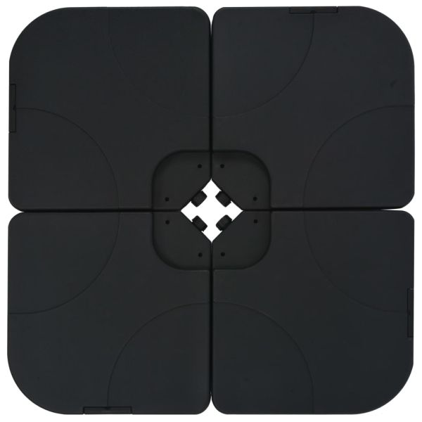 Градински чадър, с преносима основа, теракота