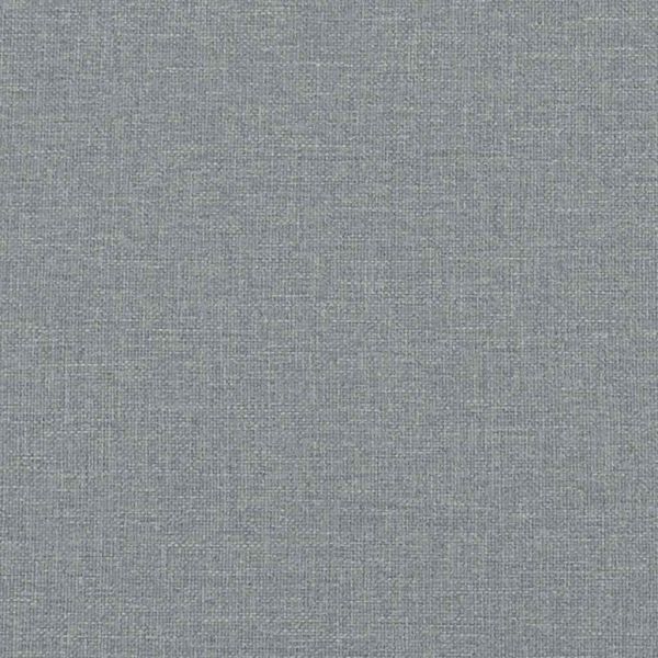 Разтегателен диван с възглавници, светлосив, плат