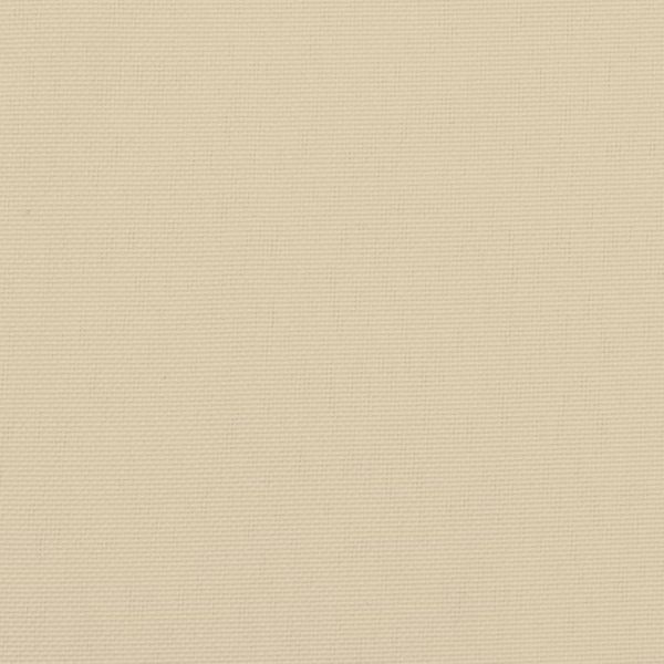 Кръгла възглавница бежова Ø 60 x11 см Оксфорд плат