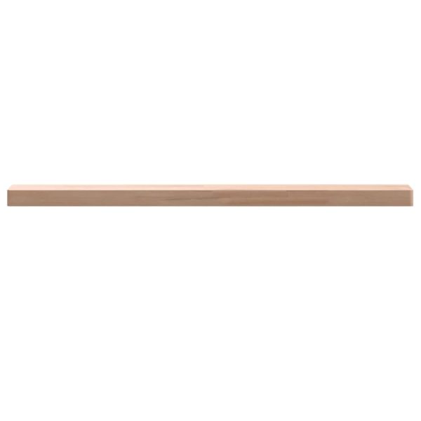 Стенен рафт 100x20x4 см буково дърво масив