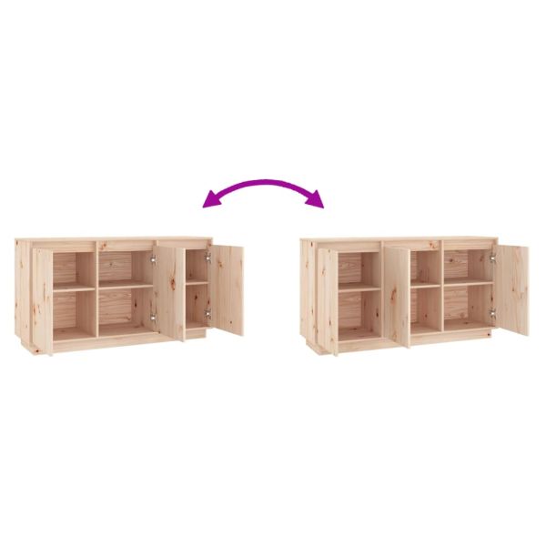 Сайдборд, 111x34x60 см, бор масив