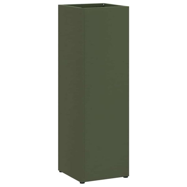 Стойка за чадър Маслинено 15,5 х 15,5 х 49 см Метал