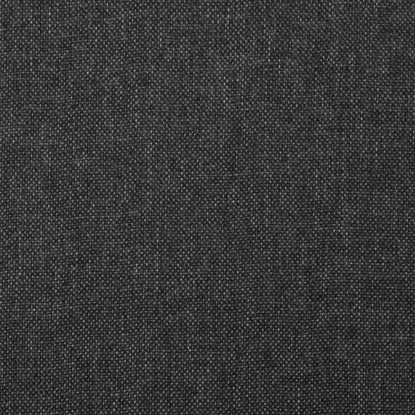 Трапезни столове, 6 бр, тъмносиви, текстил