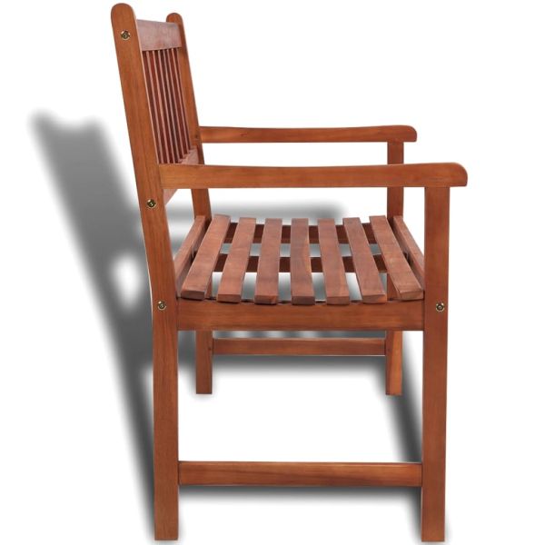 Градинска пейка, 120 cм, акация масив