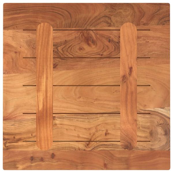 Плот за маса 60x60x3,8 см квадратен масивна акация