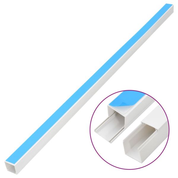 Кабелен канал самозалепващ 40x25 мм 30 м PVC