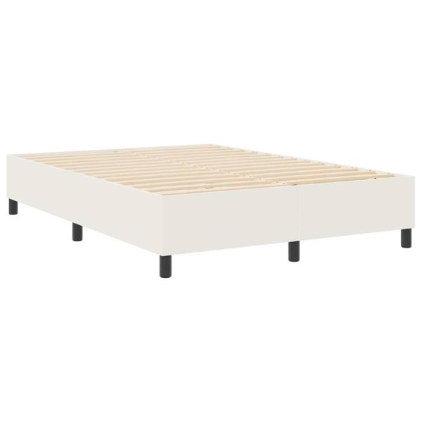 Платформено легло Крем 160 x 200 cm Кордюрова тъкан