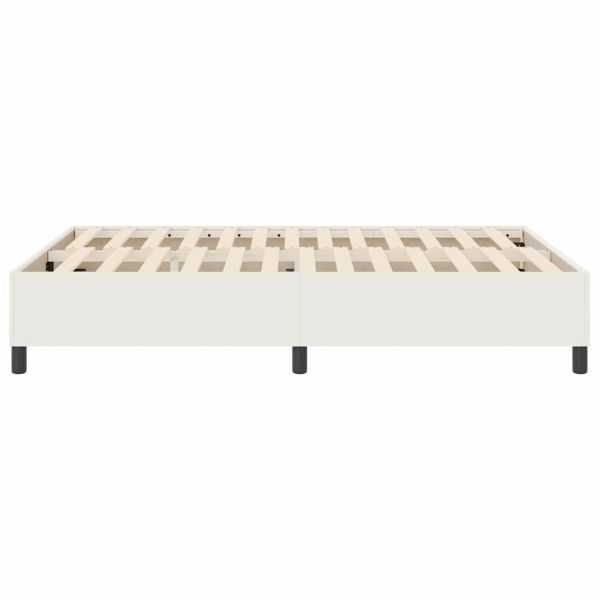 Платформено легло Крем 160 x 200 cm Кордюрова тъкан