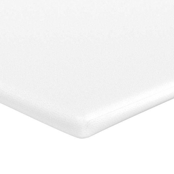 Легло с пружинирана основа Тъмен сив и бял 140 x 190 cm