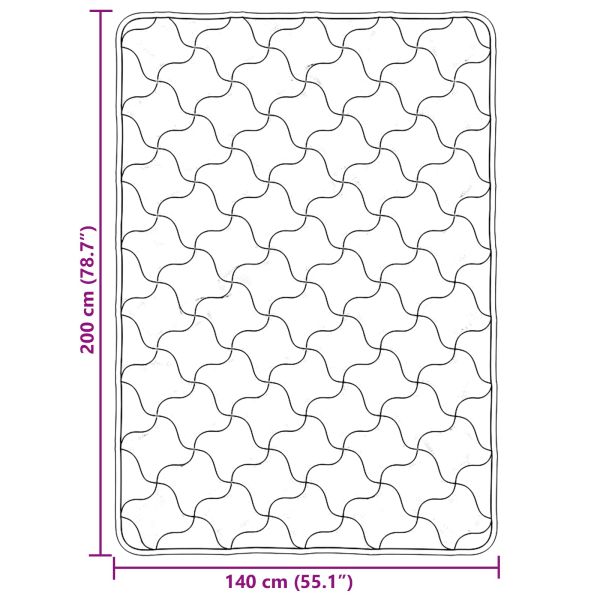 Пълно годишно юрганче Патичено Таупе 140 x 220 cm