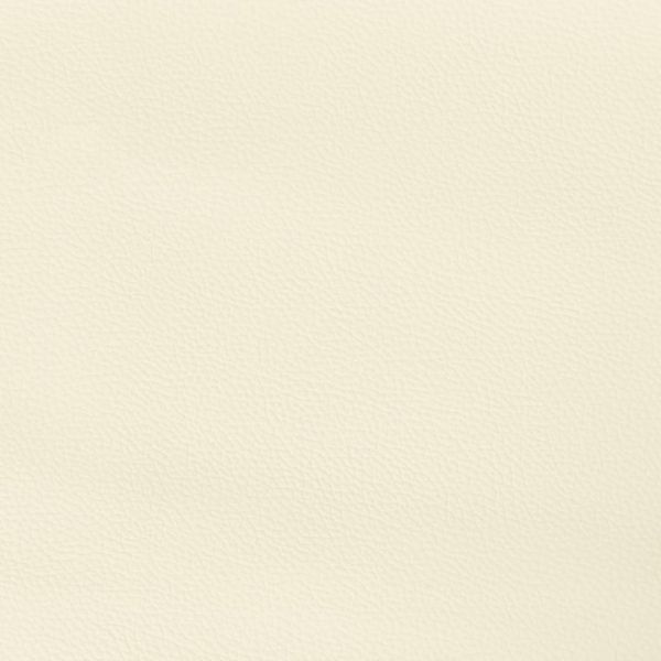 Горна табла с уши, кремава, 203x23x118/128 см, изкуствена кожа