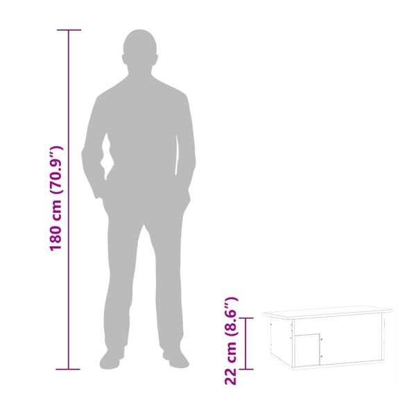 Къща за таралеж, 45x33x22 см, дърво