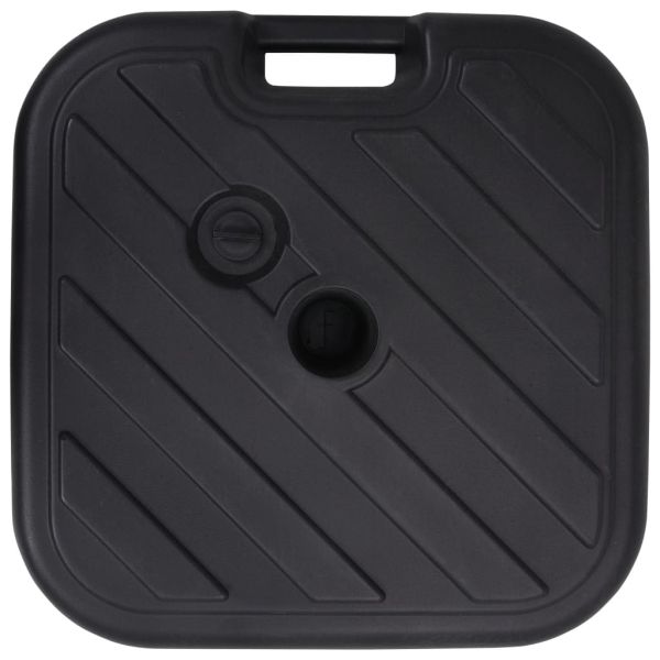 Основа за чадър, за пясък/вода, 24 л, черна