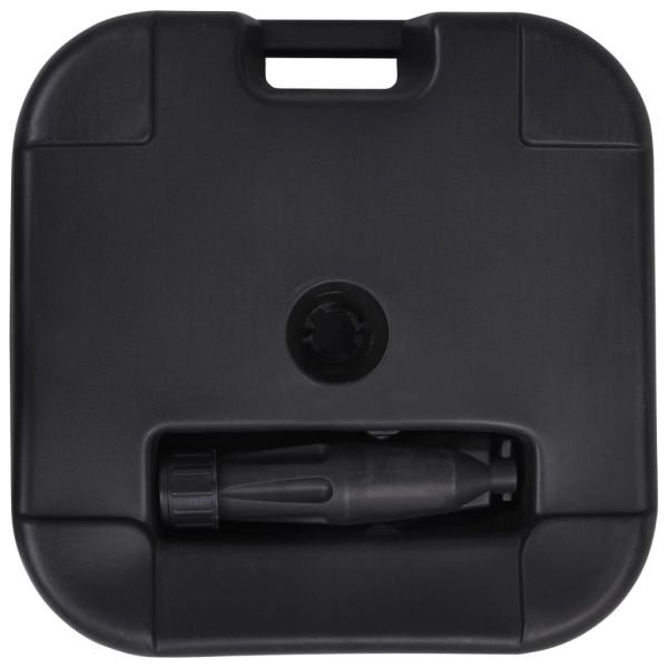 Основа за чадър, за пясък/вода, 24 л, черна