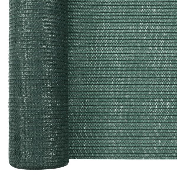 Засенчваща мрежа зелена 3,6x10 м HDPE 75 г/м²