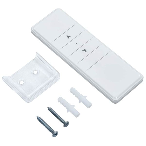 Автоматично прибиращ се сенник с прътове 3,5x2,5 м жълто и бяло