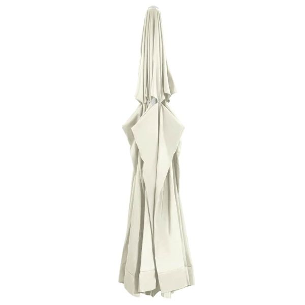 Резервно покривало за градински чадър, пясъчно, 610 см