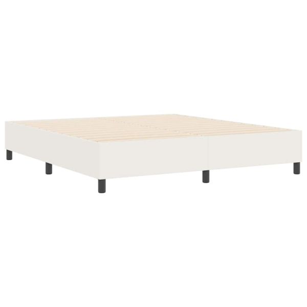 Платформено легло Крем 180 x 200 cm Кордюрова тъкан