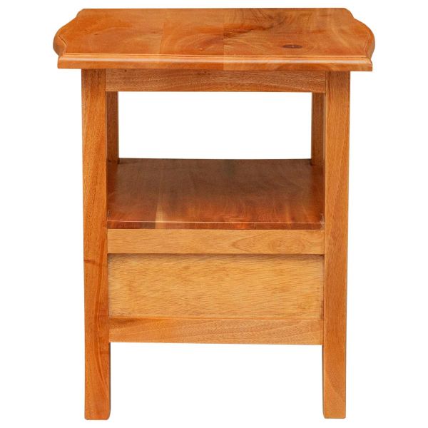 Нощен шкаф Естествен 40 x 40 x 45,5 см Масивно махагоново дърво