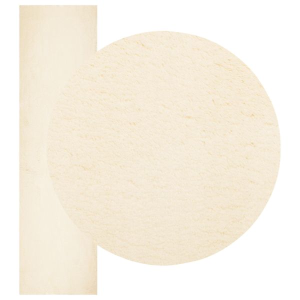 Килими за помещение HUARTE Крем 750 x 80 см Полиестер