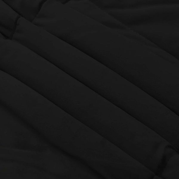 Пълно годишно юрганче Патичено Черно 135 x 200 cm Микрофибър