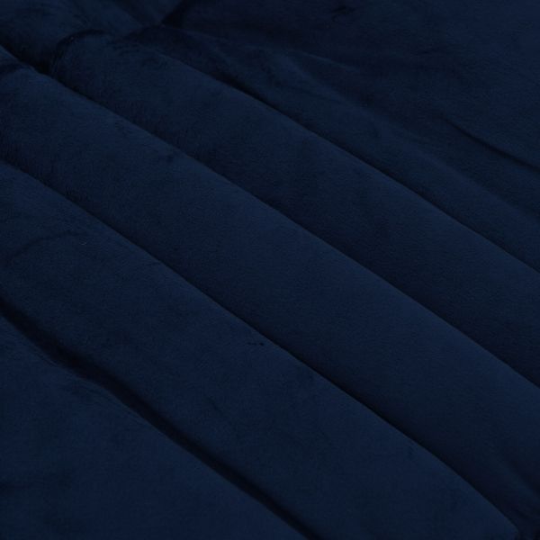 Пълно годишно юрганче Тъмен син 155 x 200 см Микрофибър