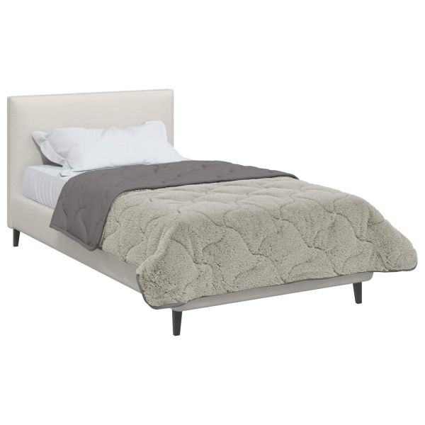 Пълно годишно юрганче Патичено Светлосиво 155 x 200 см