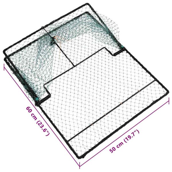 Капан за птици Зелен 50 x 60 x 1,9 см Полиетилен