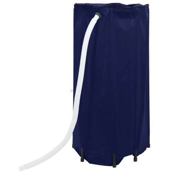 Резервоар за вода с кран, сгъваем, 100 л, PVC