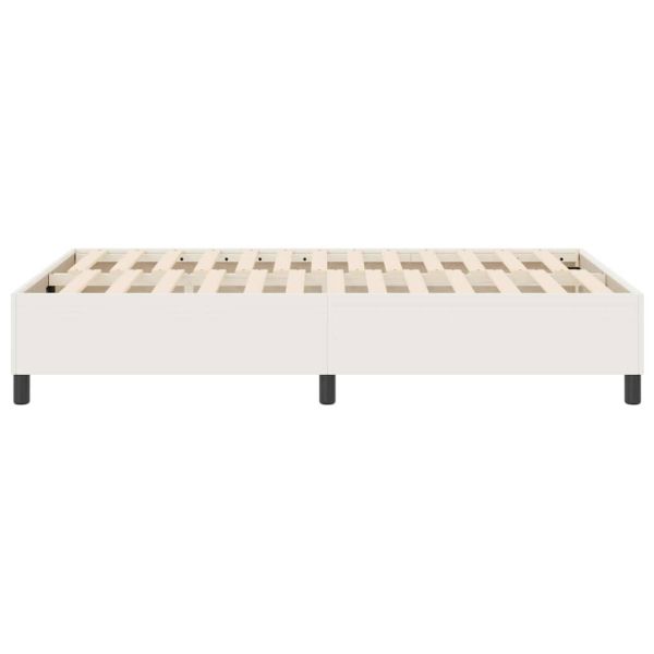 Платформено легло Крем 120 x 190 cm Кордюрова тъкан