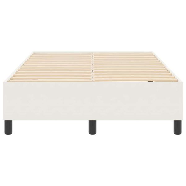 Платформено легло Крем 120 x 190 cm Кордюрова тъкан