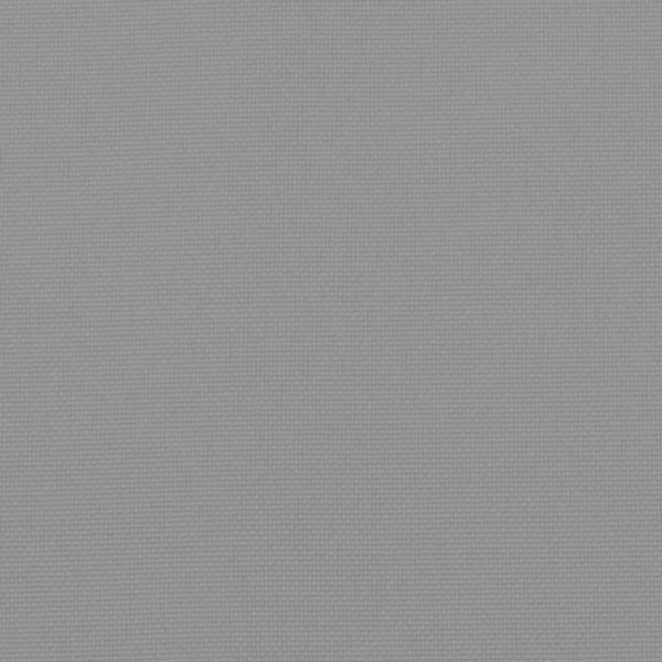 Шалте за шезлонг, сиво, 186x58x4 см, Оксфорд плат