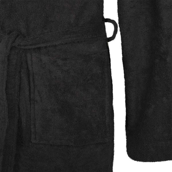 Халат за баня KINN Черно M Памук