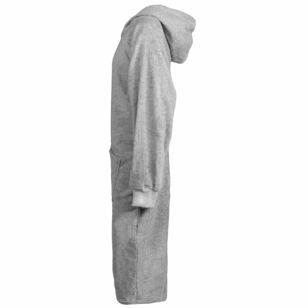 Одеяло с качулка KINN Сив XL Памук
