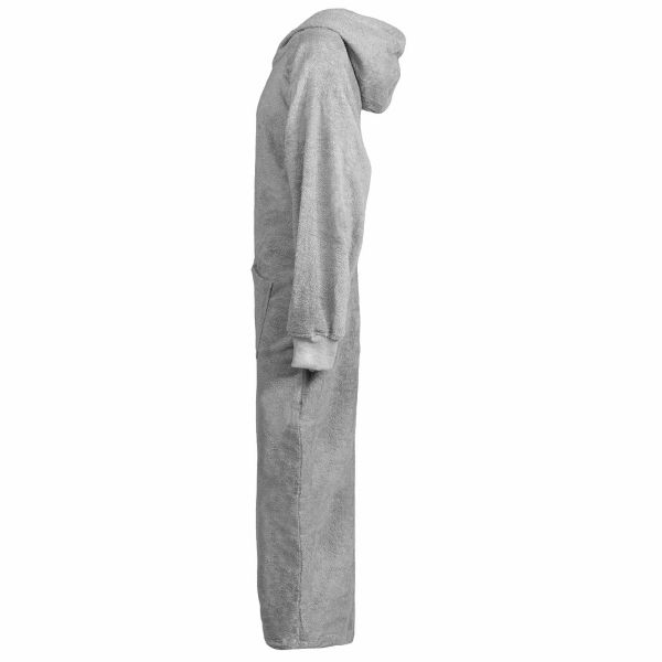 Одеяло с качулка KINN Сив XXL Памук