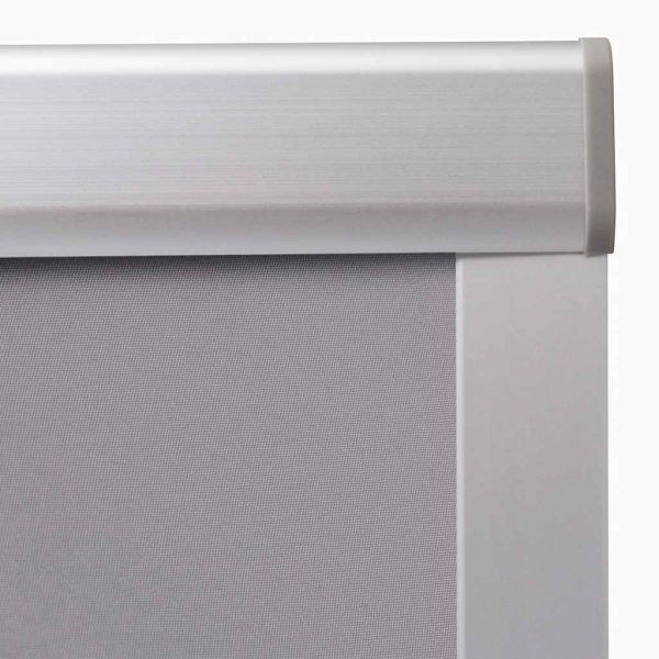 Затъмняваща ролетна щора, сива, 102