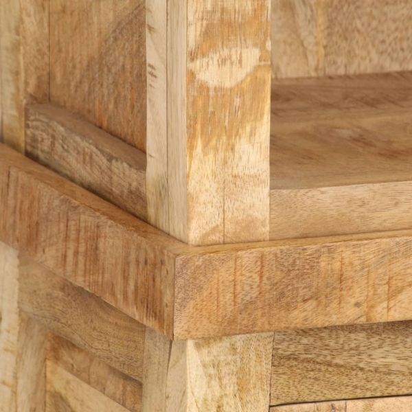 Етажерка за книги, 50x30x180 см, мангово дърво масив