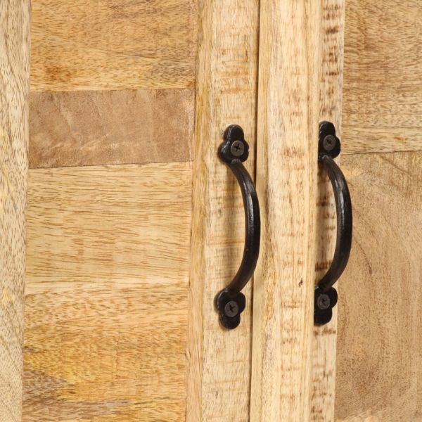 Етажерка за книги, 50x30x180 см, мангово дърво масив