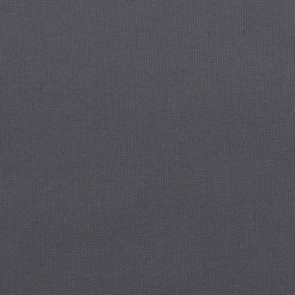 Шалте за шезлонг, антрацит, 186x58x4 см, Оксфорд плат