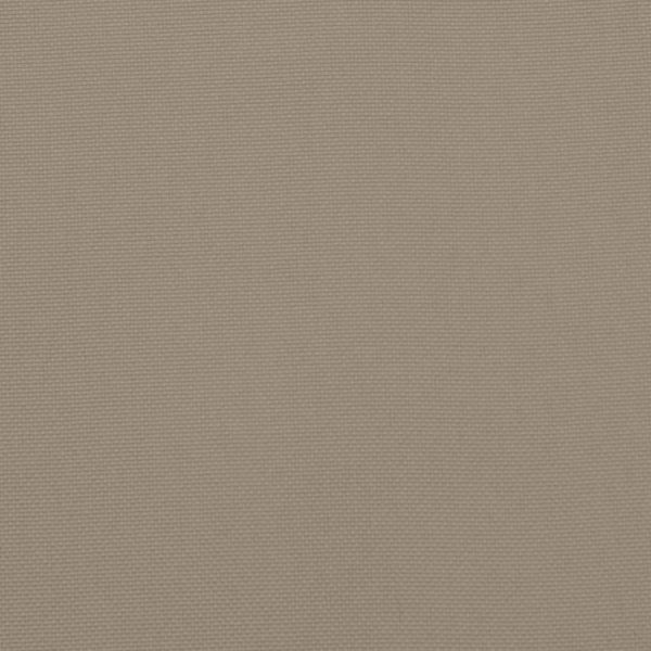 Шалте за шезлонг, таупе, 186x58x4 см, Оксфорд плат