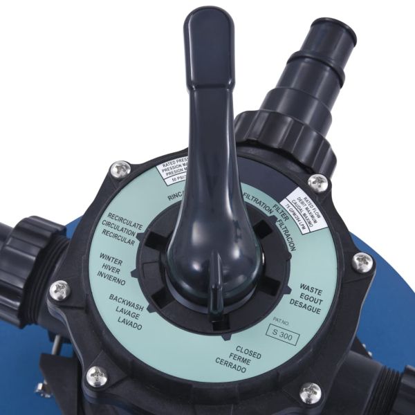 Пясъчна филтърна помпа с таймер, 530 W, 10980 л/ч