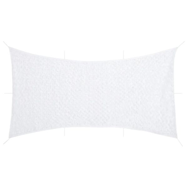 Камуфлажна мрежа с чанта за съхранение, 600x414 см, бял