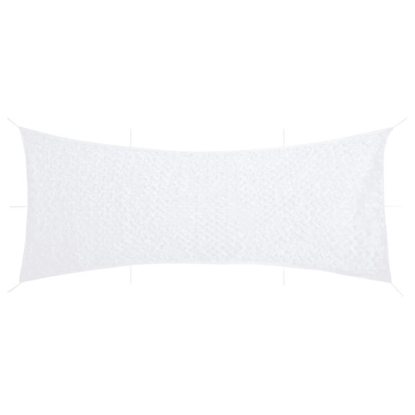 Камуфлажна мрежа с чанта за съхранение, 708x423 см, бял