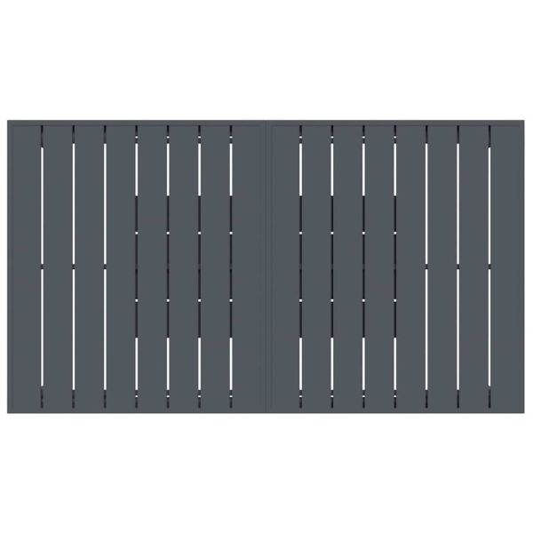 Комплект за хранене в градината 7 pcs Антрацит