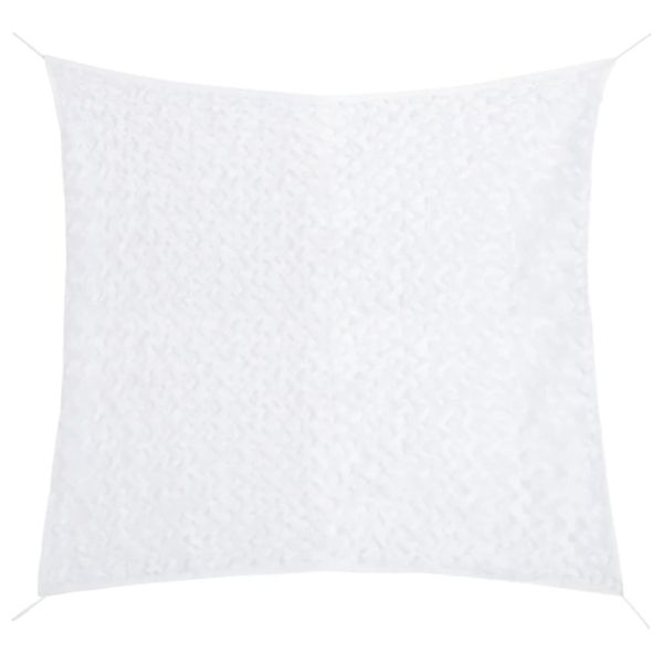 Камуфлажна мрежа с чанта за съхранение, 316x296 см, бял