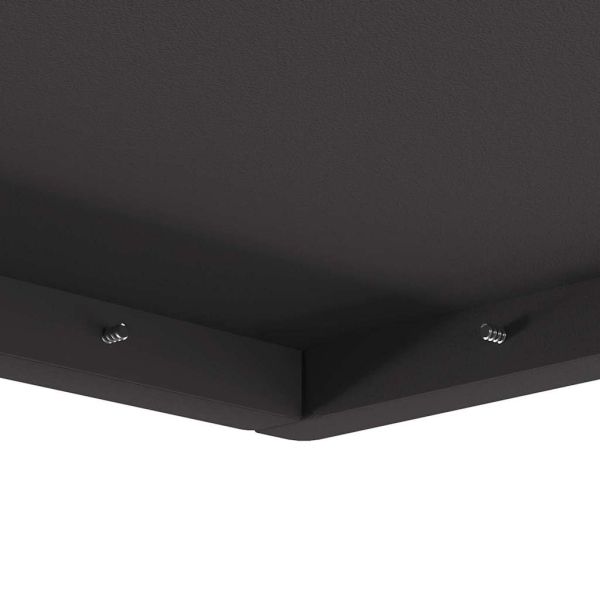 Огнище Черно 80 x 80 x 40 cm Стомана