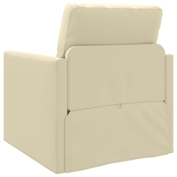 Диван легло 60cm Крем Изкуствена