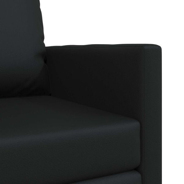 Диван легло 60cm Черно Изкуствена