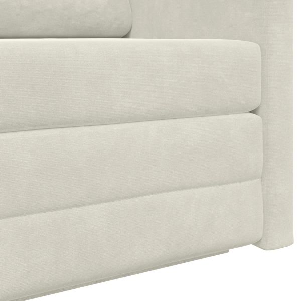 Диван легло 110cm Крем Кадифе