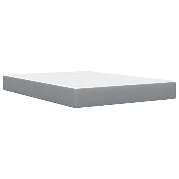 Рамка за легло Светлосиво 120 x 200 cm Полиестер